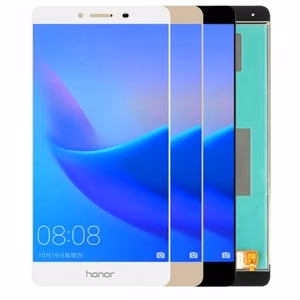 LCD displejs saderīgs ar Huawei Honor 6X zeltains HQ