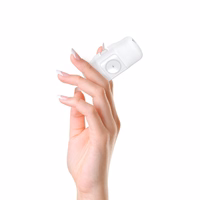 Wozinsky WF16-YLS 5000mAh 15W Lightning mini portatīvais lādētājs ar iebūvētu USB-C kabeli un Apple Watch lādētāju - balta