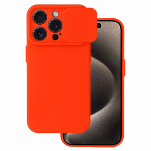 Camshield Soft viedtālruņa apvalks Iphone 15 Pro Max sarkana