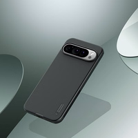 Nillkin Super Frosted Shield Pro Magnētiskais viedtālruņa apvalks Google Pixel 9 - melns