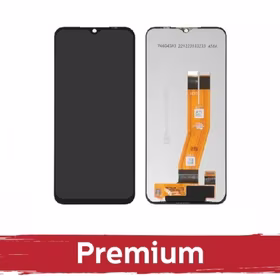 LCD displejs saderīgs ar Samsung A146B A14 5G / A145F A14 4G melns OEM