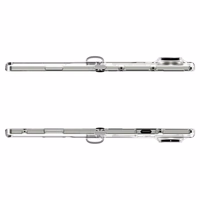 Spigen Tough Armor Pro Mag Magnētiskais viedtālruņa apvalks Samsung Galaxy Z Fold 7 - caurspīdīgs un balts