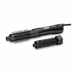 BaByliss Shape & Smooth AS82E – apsildāma matu taisnošanas suka, 800 W, melns