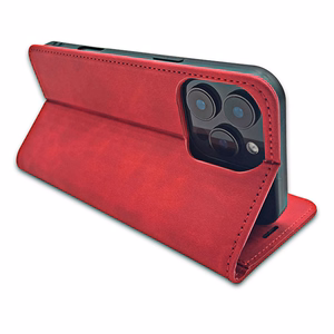 Smart Suede maciņš Honor 600 / Honor 600 Pro, sarkans