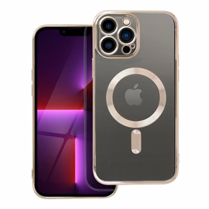 ELECTRO MAG COVER viedtālruņa apvalks saderīgs ar MagSafe iPhone 13 Pro Max zelta