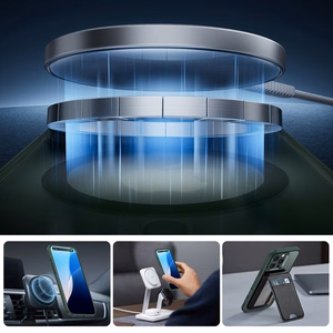 ESR Klasisks Pro komplekts Halolock Magnētiskais iPhone 16 Pro Max viedtālruņa apvalks - zaļš (m)