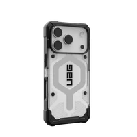 UAG Pathfinder Clear MagSafe Maciņš iPhone 17 Pro - Balts and Gray