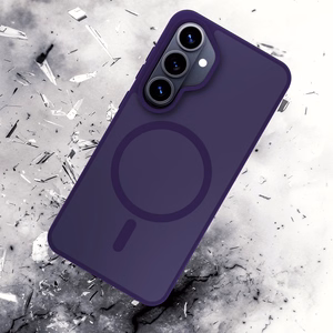 3mk Smoke MagCase violets – tālruņa vāciņš modelim Samsung Galaxy S26
