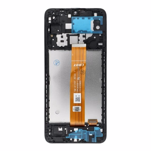 NCC LCD displejs SAMSUNG A12 A125F/U/W/M OEM ar rāmi