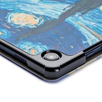 Korpuss Reach Smart Leather Samsung X210/X215/X216 Tab A9 Plus 11.0/X230/X235/X236 Tab A11 Plus 11.0 zvaigžņota nakts