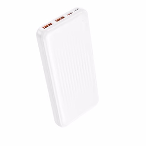 Borofone Power Bank 10000mAh BJ80 Clever - 2xUSB + Type C - QC 3.0 22,5W PD 20W белый