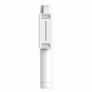 Selfie statīvs MINI (m) - ar atdalāmu Bluetooth bezvadu tālvadības pulti un statīvu - P50 balts