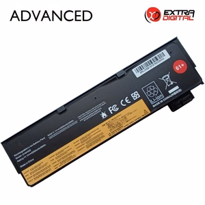 Portatīvā datora akumulators LENOVO SB10K97583 01AV425, 5200 mAh, Extra Digital Advanced