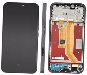 LCD screen Huawei Honor 400 Lite with touch screen with frame Velvet melns original (service pack)