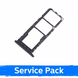 SIM turētājs saderīgs ar Samsung A057 A05s SIM turētājs / melns / (Service Pack)