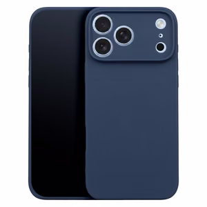 Silicon maciņš for iPhone 17 Pro Max 6,9" zils atlantic