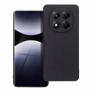 MATT viedtālruņa apvalks XIAOMI Redmi Note 14 Pro 5G melns