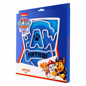Piekarināms Paw Patrol LED neona gaismeklis uz organiskā stikla – logotips OW-130146