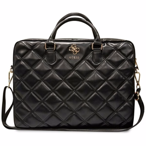 Guess 4G Quilted soma 16" klēpjdatoram - melns