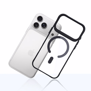 3mk Satin Armor MagCase for iPhone 17 Pro - Transparent Black