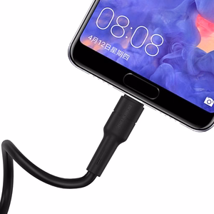 USB kabelis Borofone BX30 Type-C 1.0m silikona melns