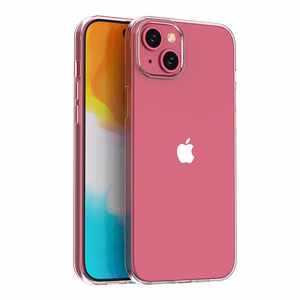 iPhone 15 Plus apvalks no Ultra Clear sērijas caurspīdīgā krāsā