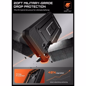Supcase Unicorn Beetle Pro  Samsung Galaxy S26 FE vāciņš, melns