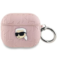 Karl Lagerfeld Monogram Karl Head viedtālruņa apvalks AirPods 3 - rozā