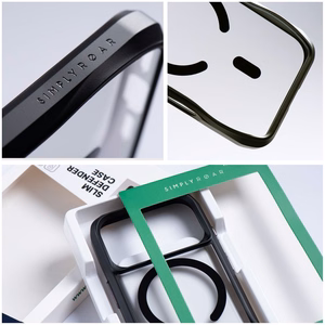 ROAR viedtālruņa apvalks SLIM DEFENDER IPHONE 15 Pro melns