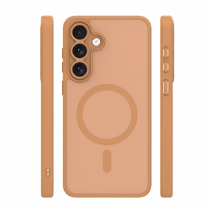 Mag Matt case for Samsung Galaxy S26 brown camera protection