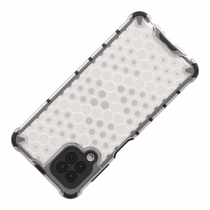 Honeycomb viedtālruņa apvalks ar TPU buferi Samsung Galaxy A22 4G zils