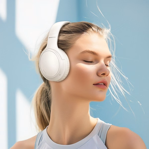 Baltas Bluetooth austiņas Borofone BO29 Fascinador
