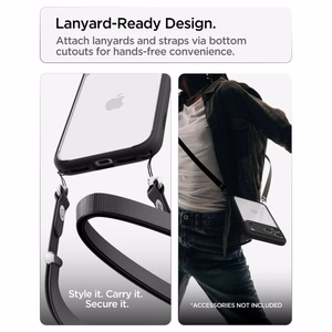 Spigen Ultra Hybrid maciņš modelim iPhone 18 Pro Max / 17 Pro Max – krāsa: matēta melna