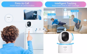 Smart Indoor Camera, 2MP, Wi-Fi