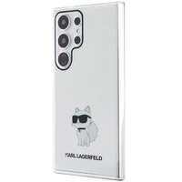 Karl Lagerfeld IML Choupette viedtālruņa apvalks Samsung Galaxy S24 Ultra - caurspīdīgs