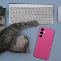 Maciņš "Silicone" priekš Samsung S948 S26 Ultra rozā