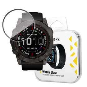 Wozinsky Hibrīda aizsargstikls Garmin Fenix 7X melns