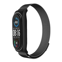 METAL siksniņa XIAOMI Mi Band 5 / 6 melna (01)