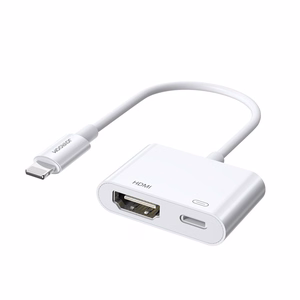 Joyroom S-H141 adapteris Lightning (vīr.) - HDMI FullHD 1080p 60Hz (siev.) / Lightning (siev.) - balts