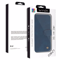 Wonder Fancy apvalks Samsung Galaxy A35 5G - tumši zils