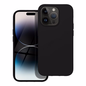SILIKONA viedtālruņa apvalks IPHONE 14 Pro melns