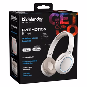 DEFENDER FREEMOTION B444 Bluetooth austiņas, bēšas