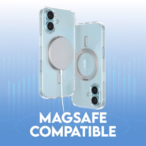 CARE by PanzerGlass Funkcionālais viedtālruņa apvalks ar statīvu iPhone 16 6.1" sudraba/sudraba Magnētiskais 1325