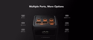 Powerbank Veger Tank Lite (W5001) PD QC3.0 5A 22,5W 50000 mAh black