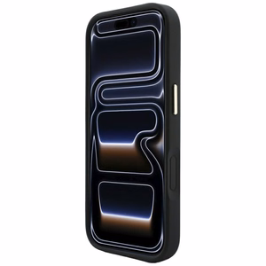Maciņš IPHONE 18 Pro Max/17 Pro max saderīgs ar MagSafe (Stripe Round and Classic Logos 4G) (krāsa: melna)