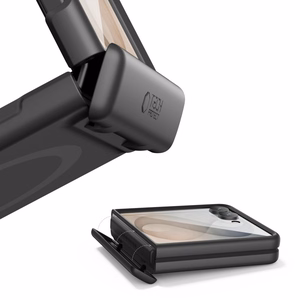 Tech-Protect Kevlar Aura vāciņš modelim Samsung Galaxy Z Flip 8, saderīgs ar MagSafe – melns