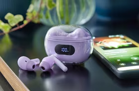 Intenso Buds Plus T310AE austiņas, violetas