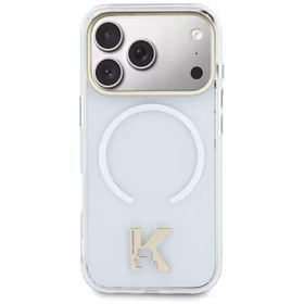 Karl Lagerfeld IML K Head Logo MagSafe Maciņš for iPhone 17 - Clear