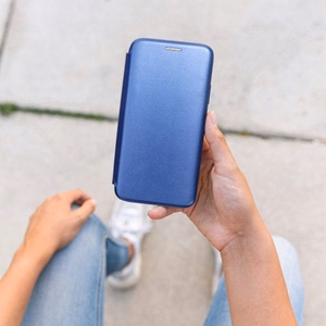 Telefona maciņš Smart Diva saderīgs ar Samsung S908 S22 Ultra zils