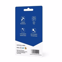 Hibrīda stikls 3MK Hibrīda stikls kameras LENOVO MOTO G8 PLUS priekš kamerai 4 gab.